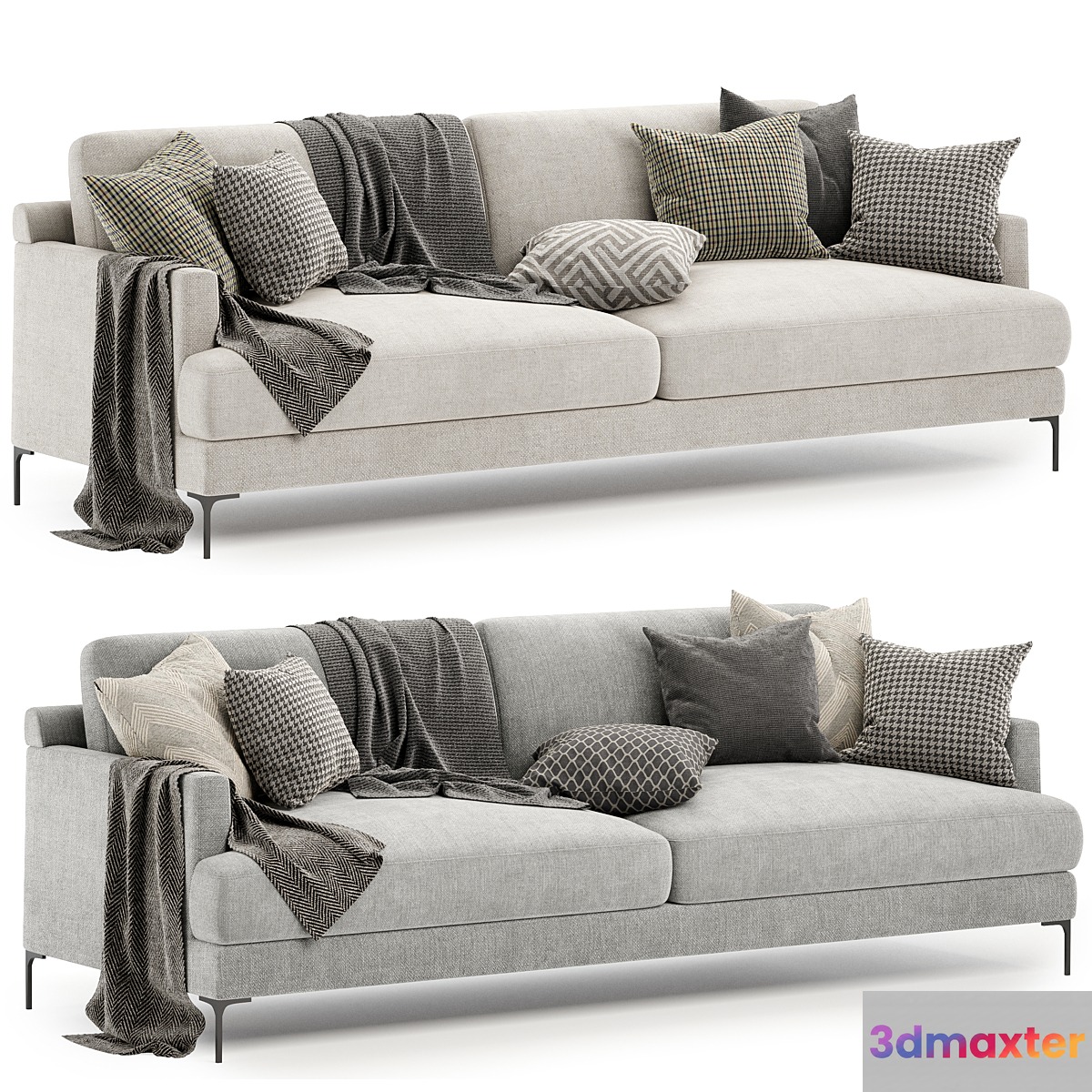 Laura 3.5 seat sofa - No.4