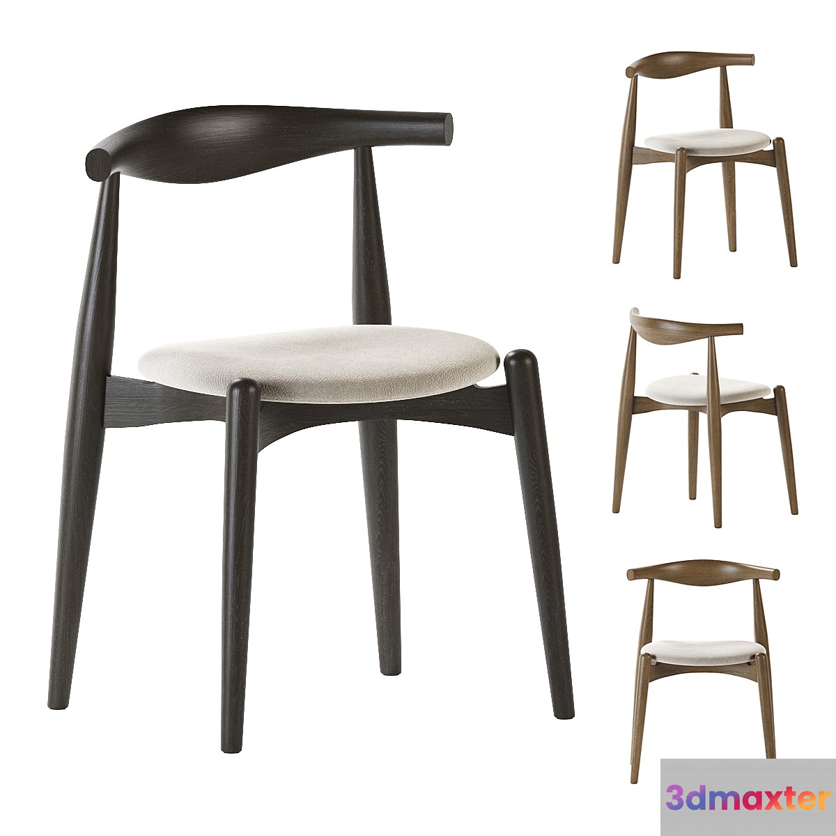 Elbow Dining Chair Carlhansen - No.4