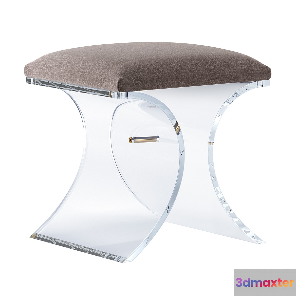 Interlude Home Serena Stool - No.2