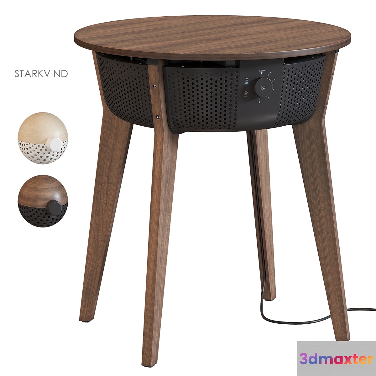 STARKVIND IKEA Desk with air purifier 3D Max