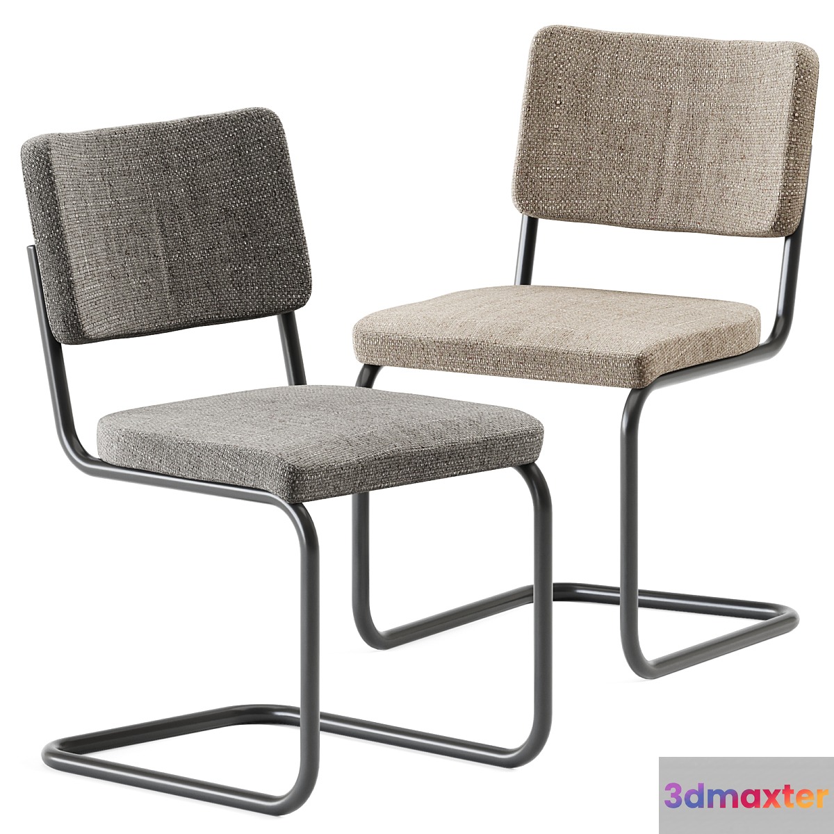 Chair S 32 PV by Thonet _ Office chair 3D Max