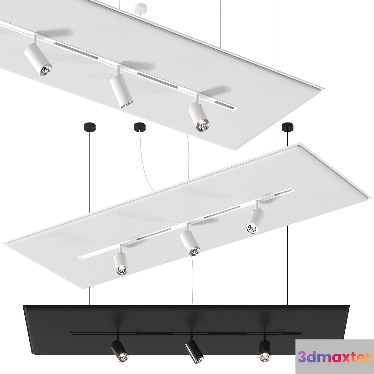 T system Track by Caimi Brevetti Pendant lamp - No.2