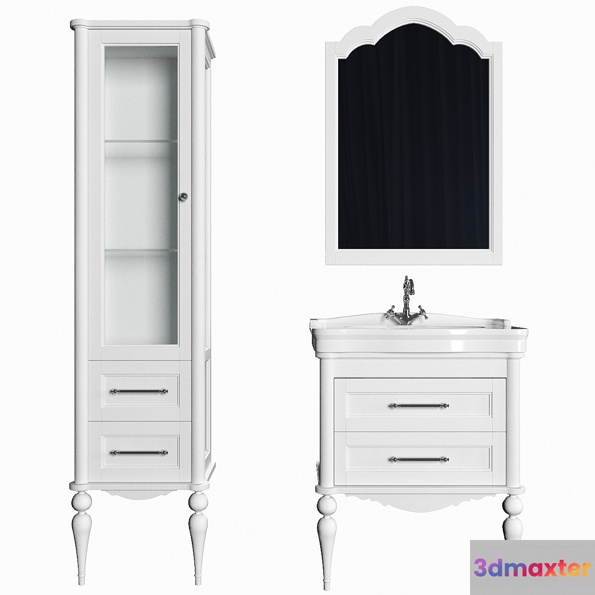 Cabinet with sink ValenHouse Aesthetics 80