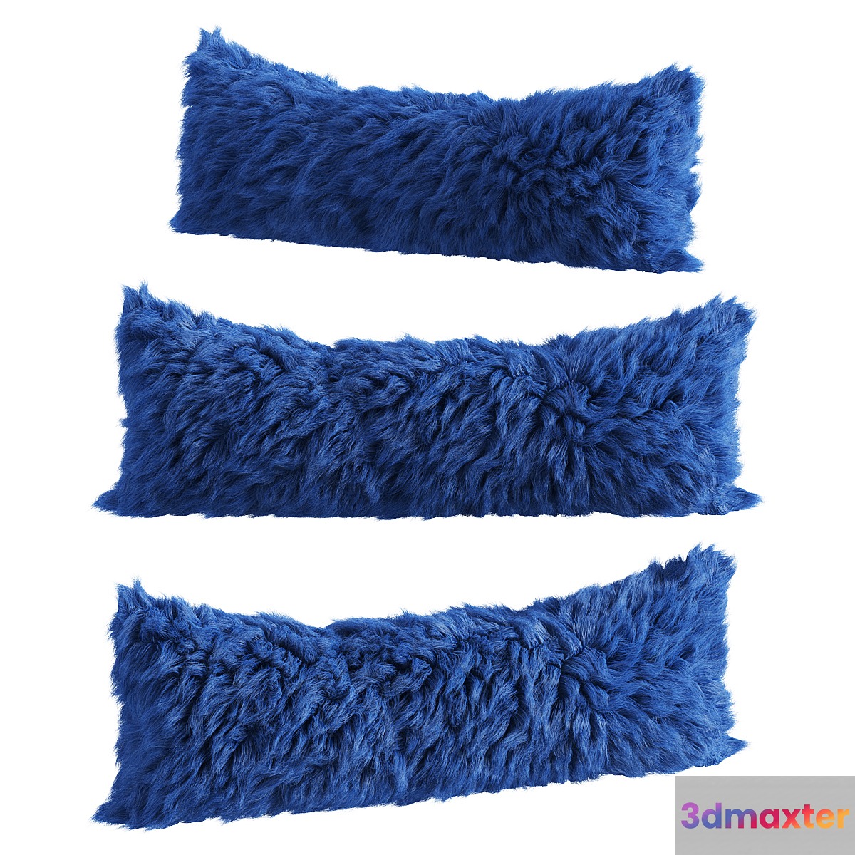 Sheepskin fur pillow
