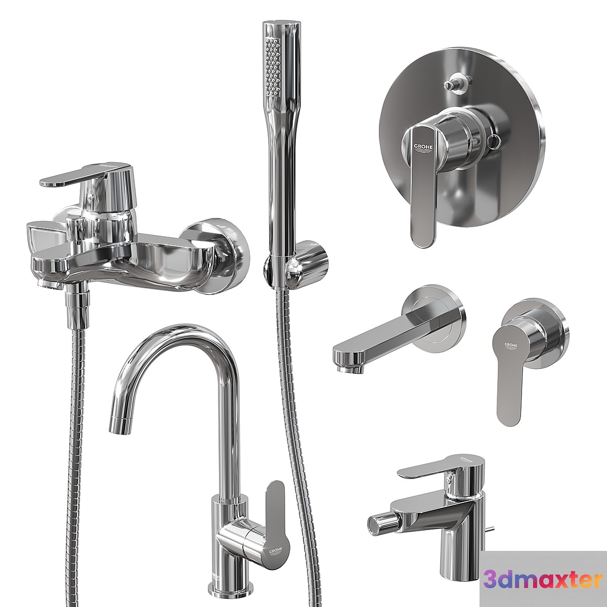 GROHE BauEdge_2 3D Max