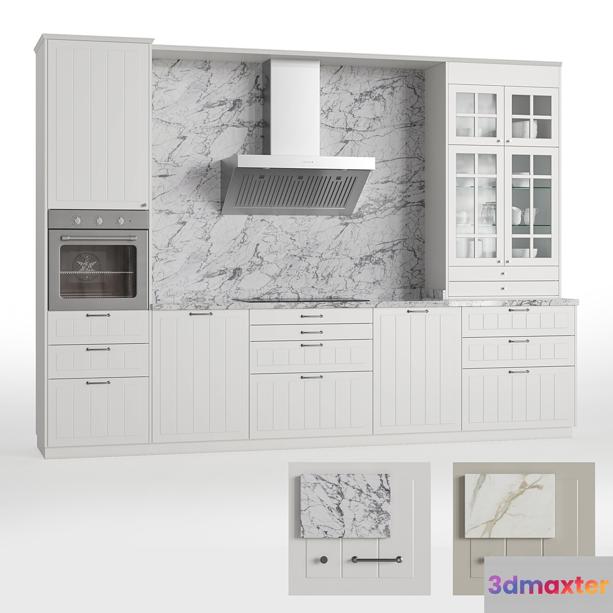Kitchen Stensund _ Stensund 126 modules 3D Max
