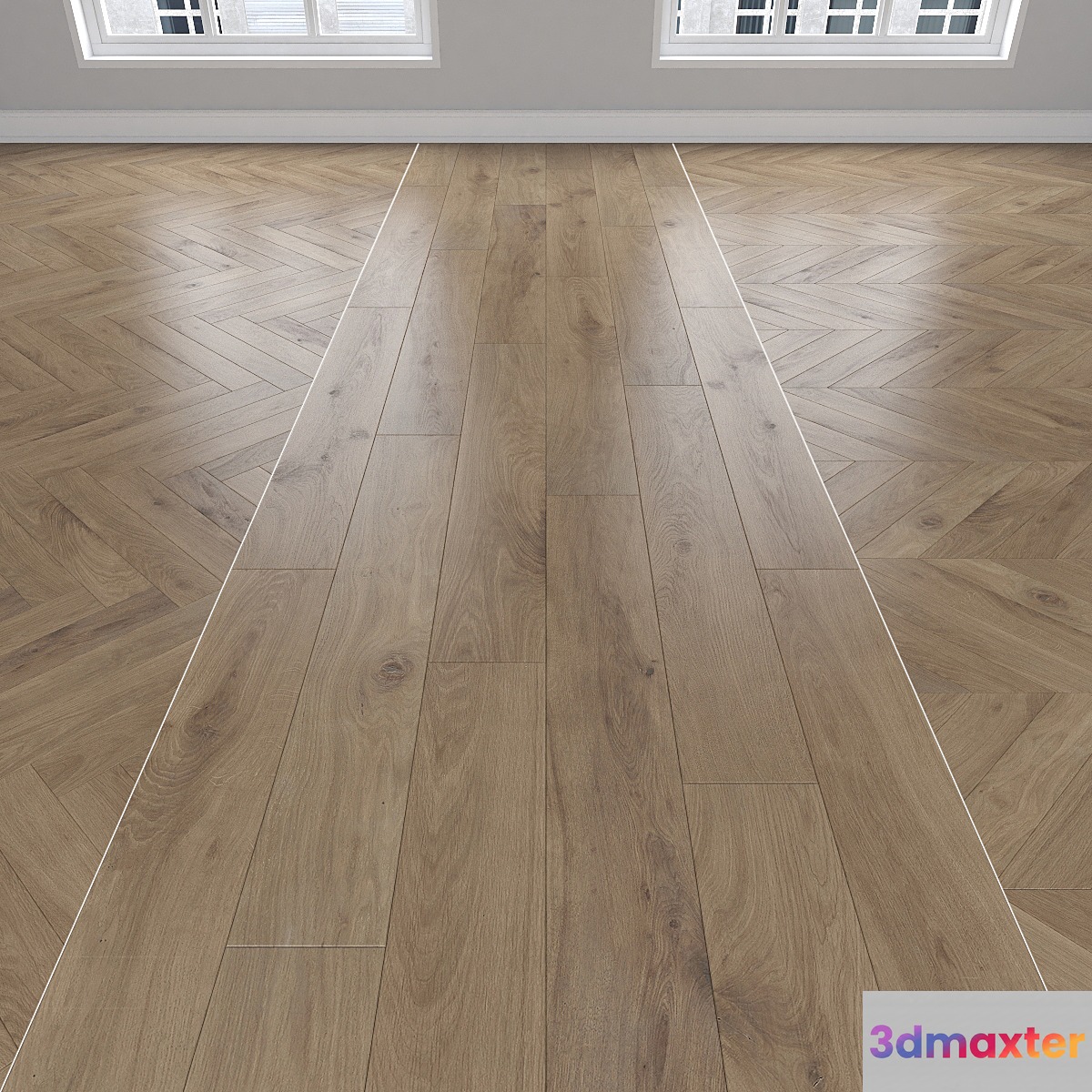 Parquet Oak 3D Max