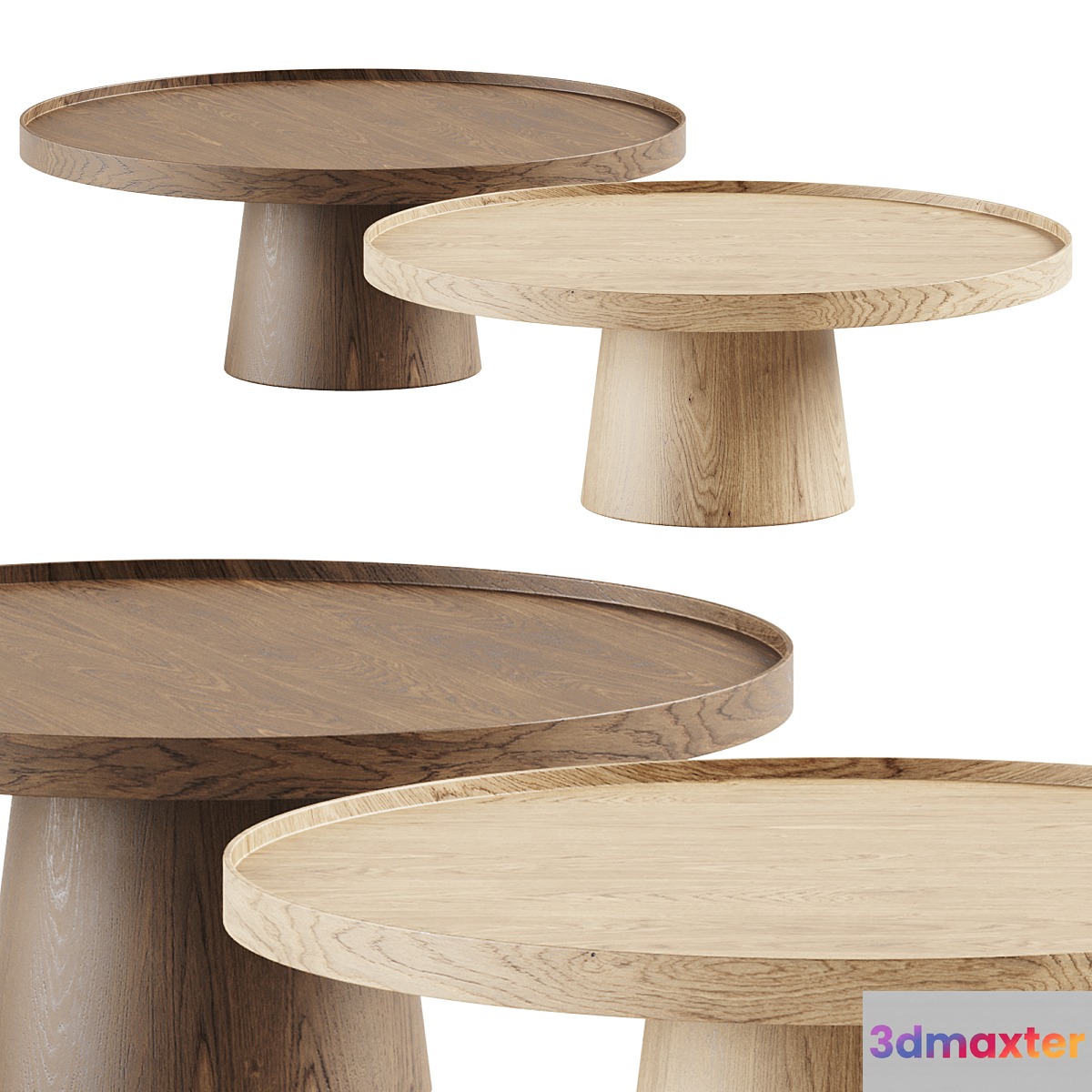 Rodan coffee table by PINCH _ Wooden table - No.2