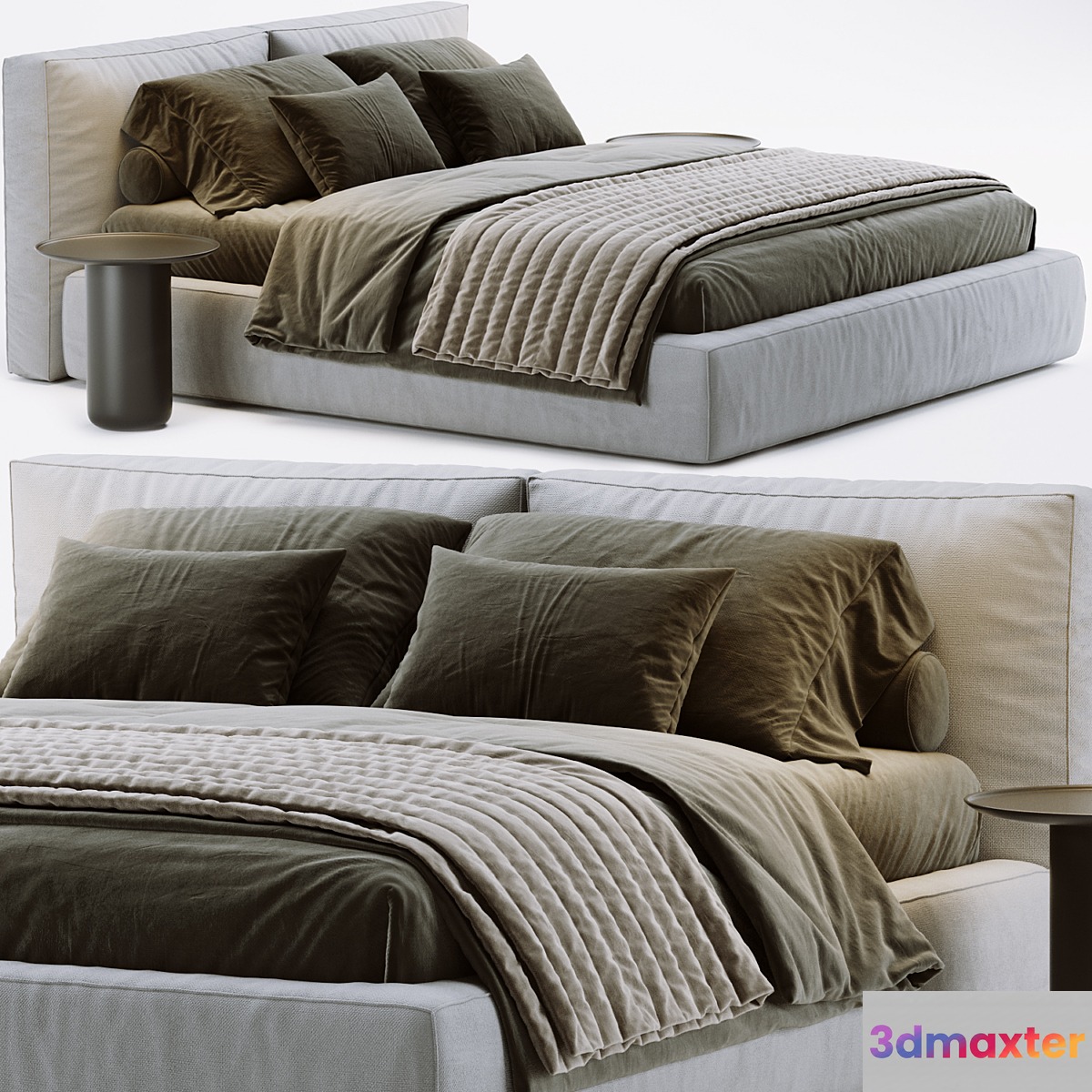 Novamobili Brick Bed 3D Max