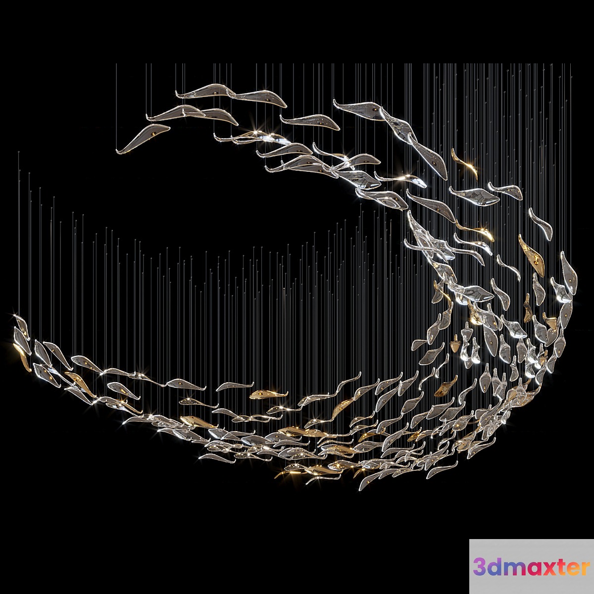Hanging arrangement Vargov Design - Swarm - No.2