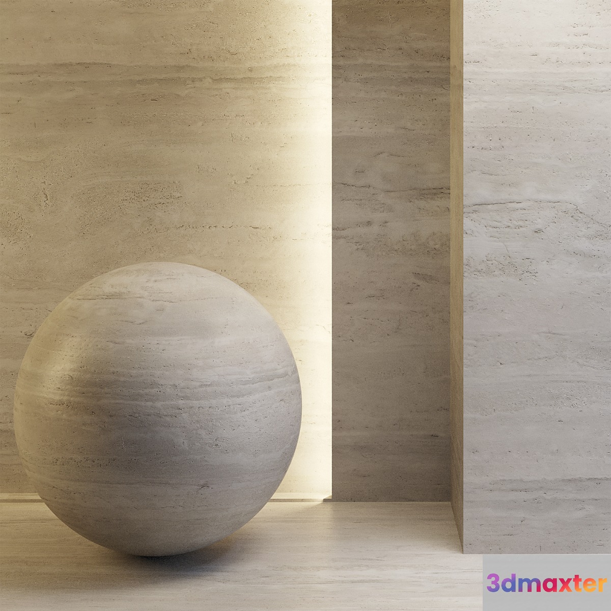 Travertine 3D Max