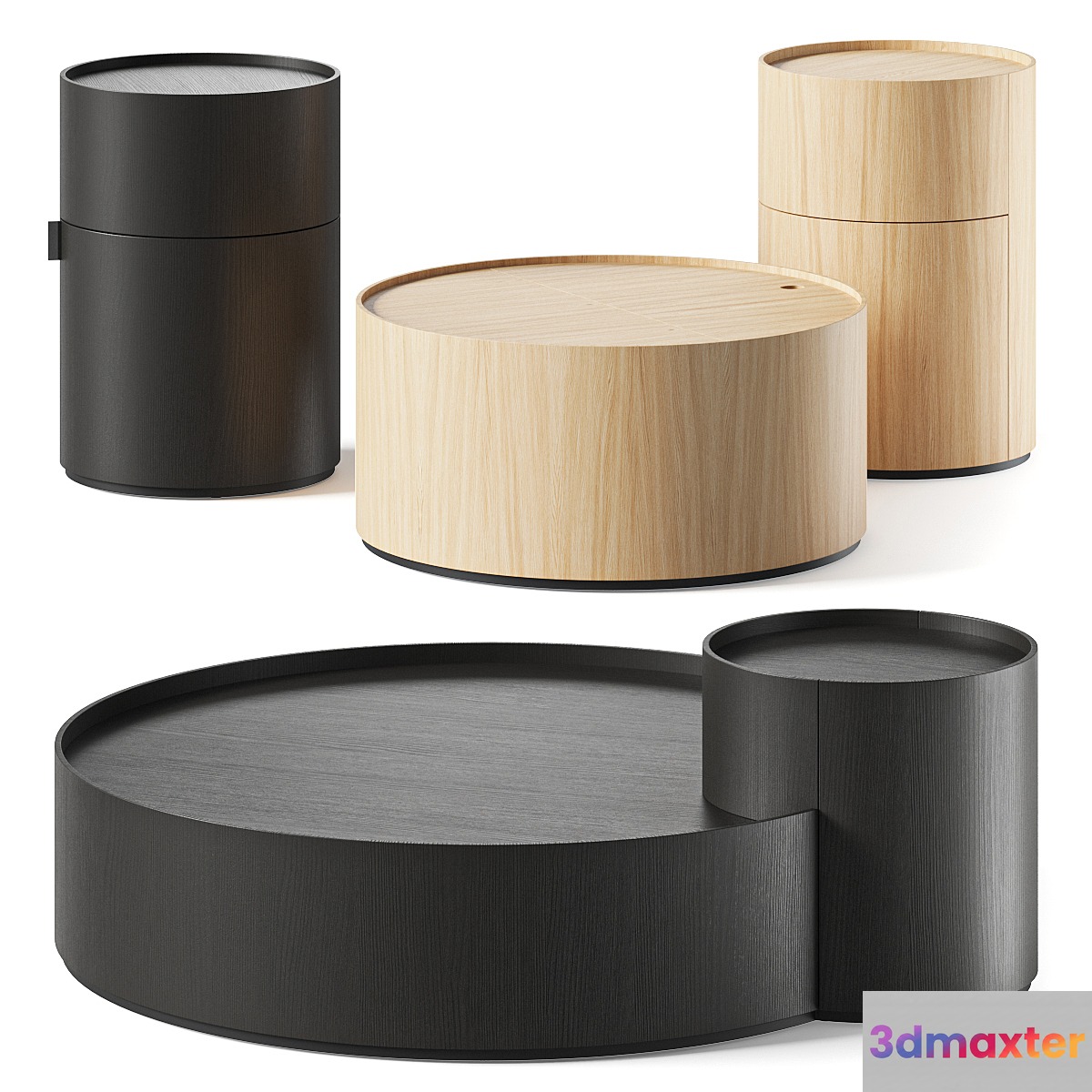 Living Divani Moon Coffee & Side Tables - No.4