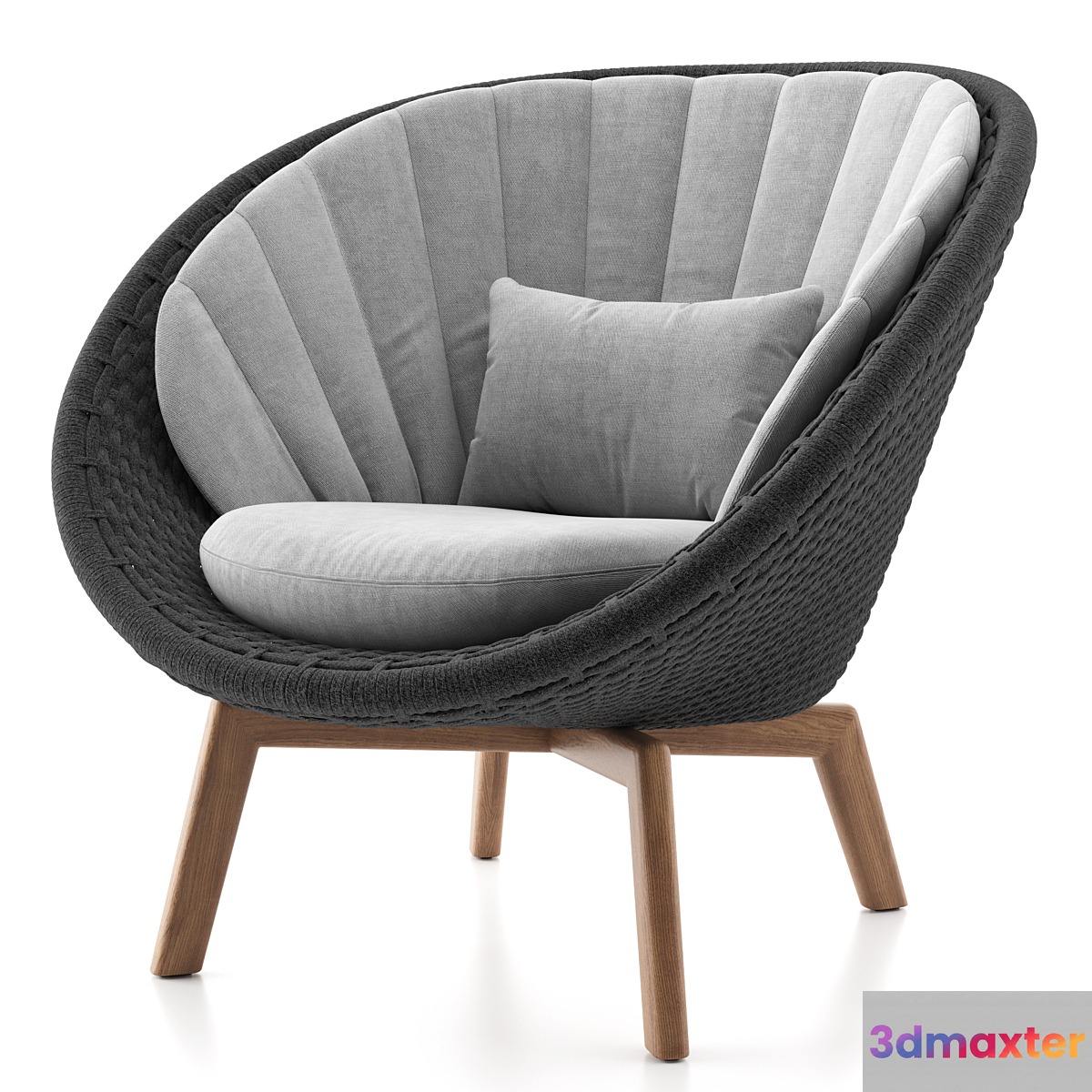 Peacock Lounge Chair - No.2 3D Max