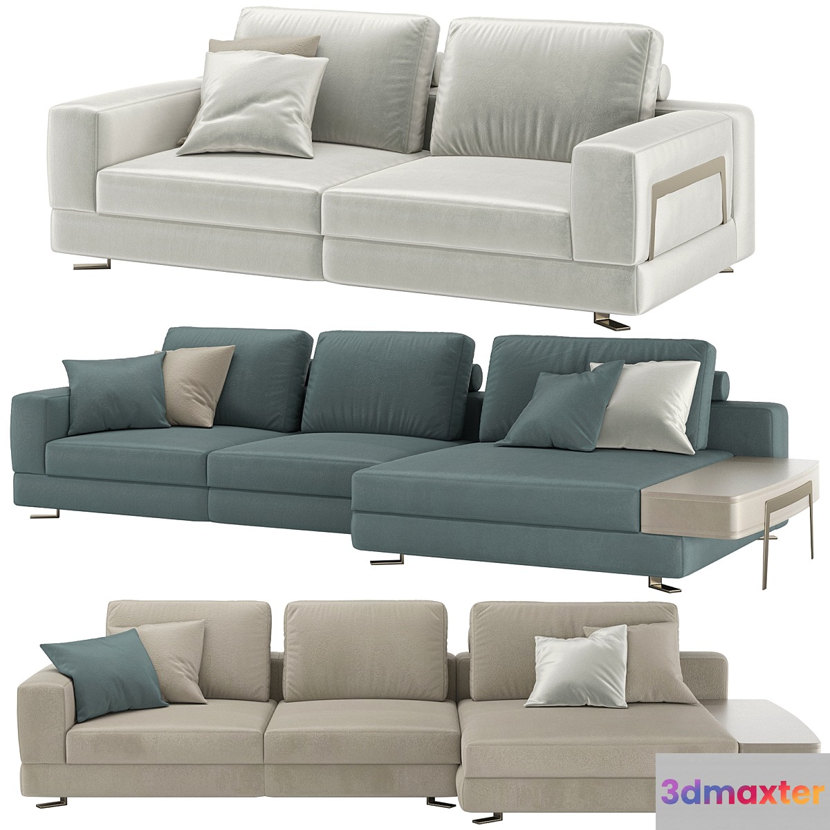 Former In Italia FELLINI Sofa modular 3D Max