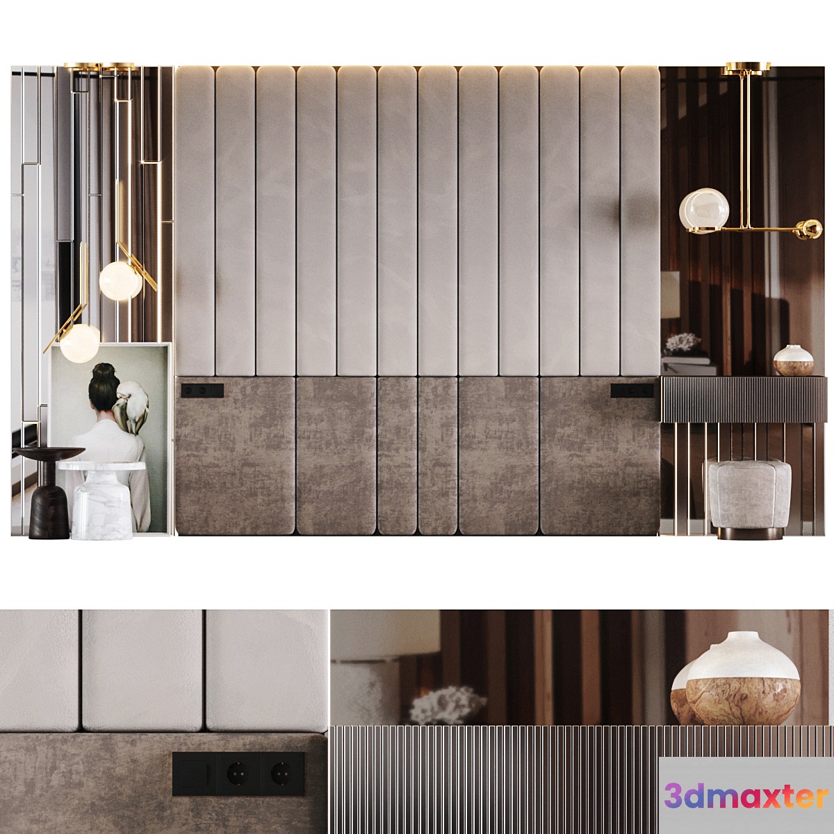 Soft headboard