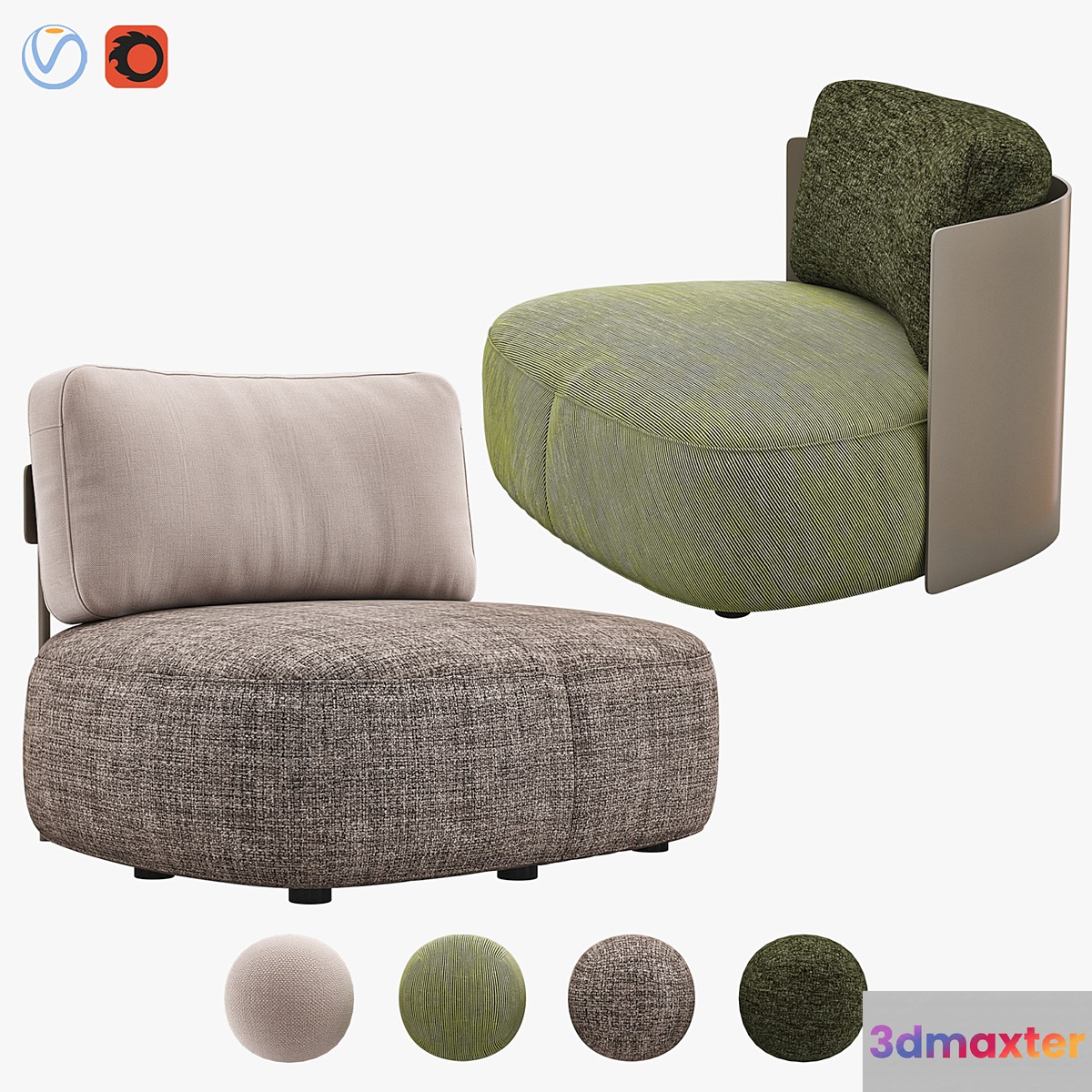 PIERRE Armchairs - No.2