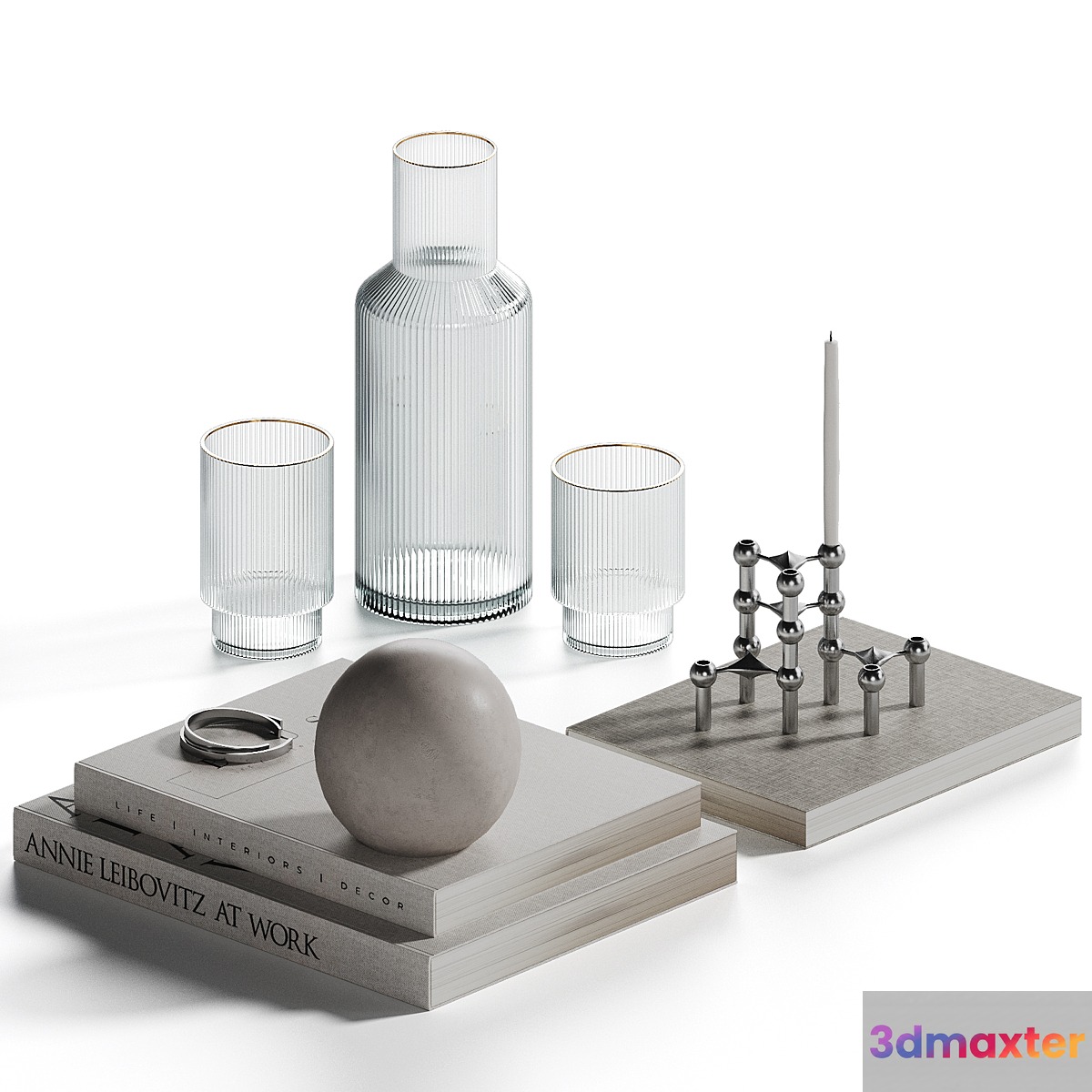 Decorative coffee table set 9