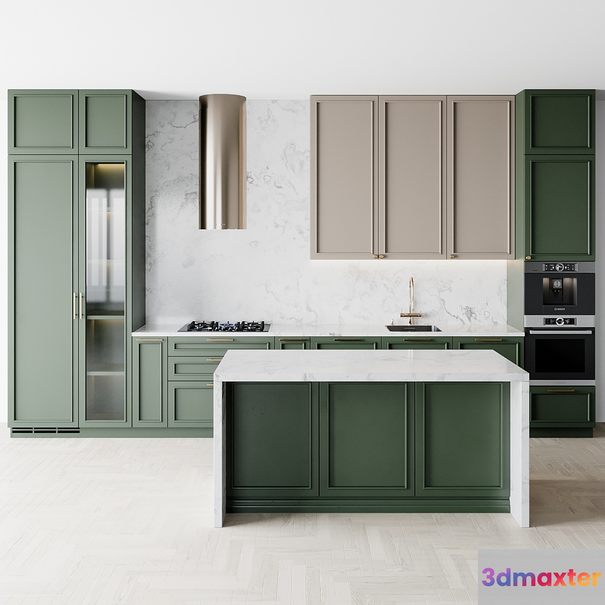 Kitchen Neo Classic103 3D Max