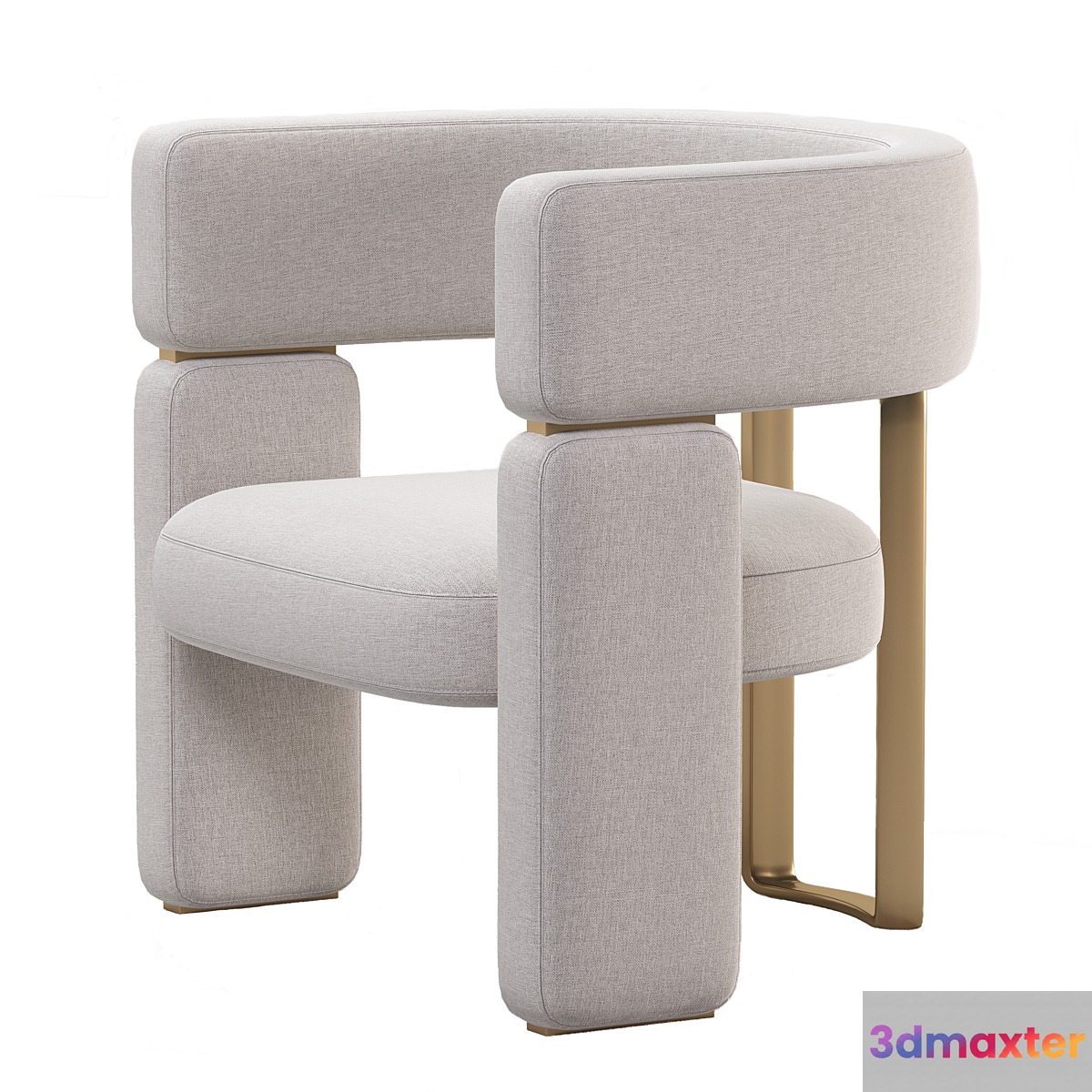 BRACELET ARMCHAIR 3D Max