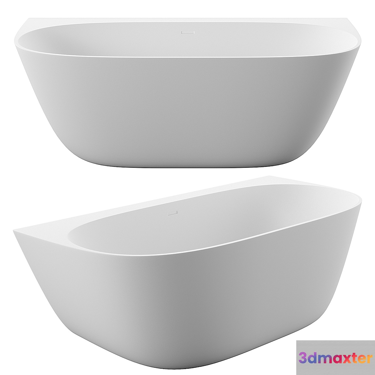 Wall-mounted bathtub Salini SOFIA WALL - No.2