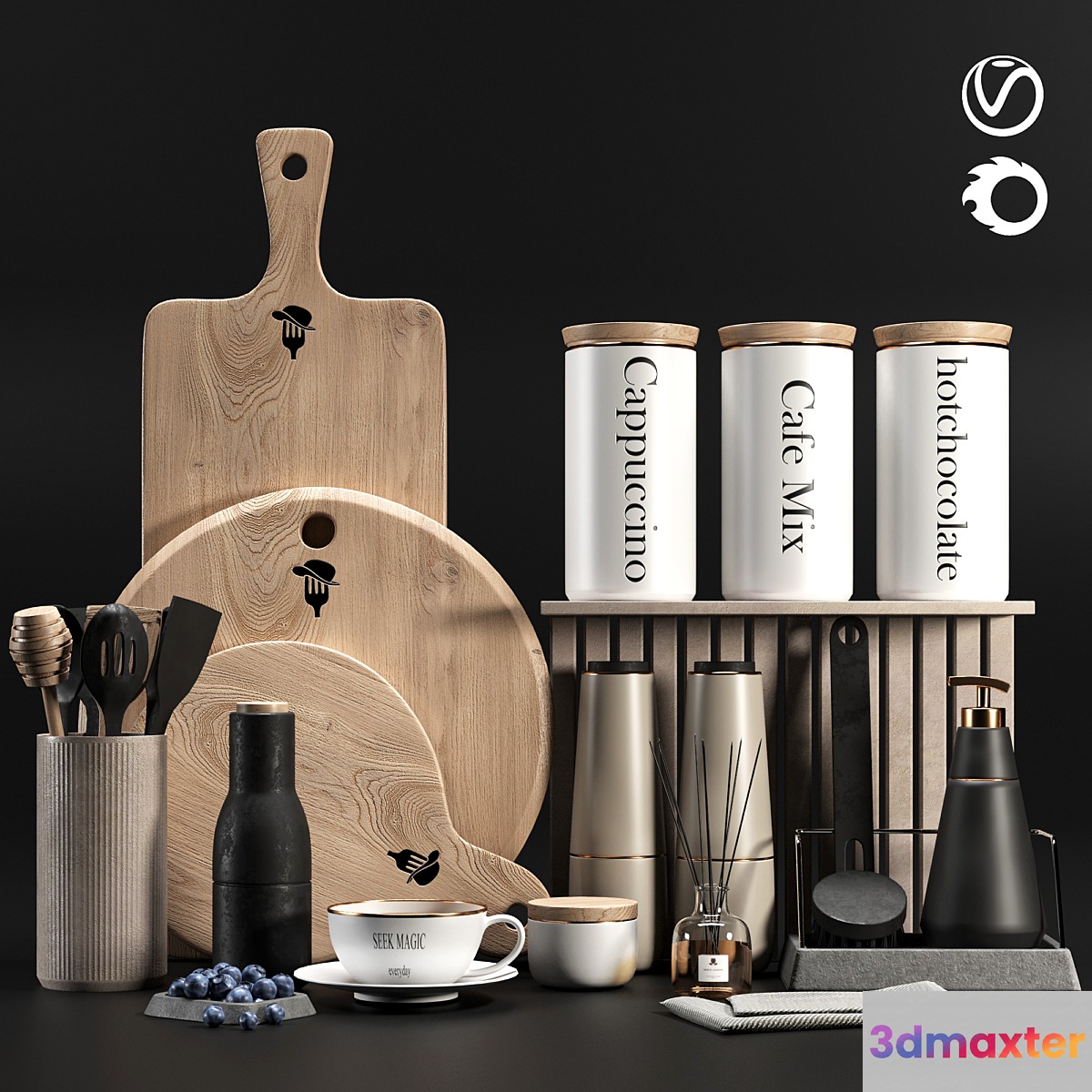 Kitchen Decor Set_03 - No.3