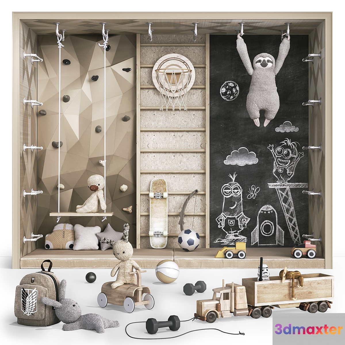 Toys  decor and furniture for nursery 124 - No.2