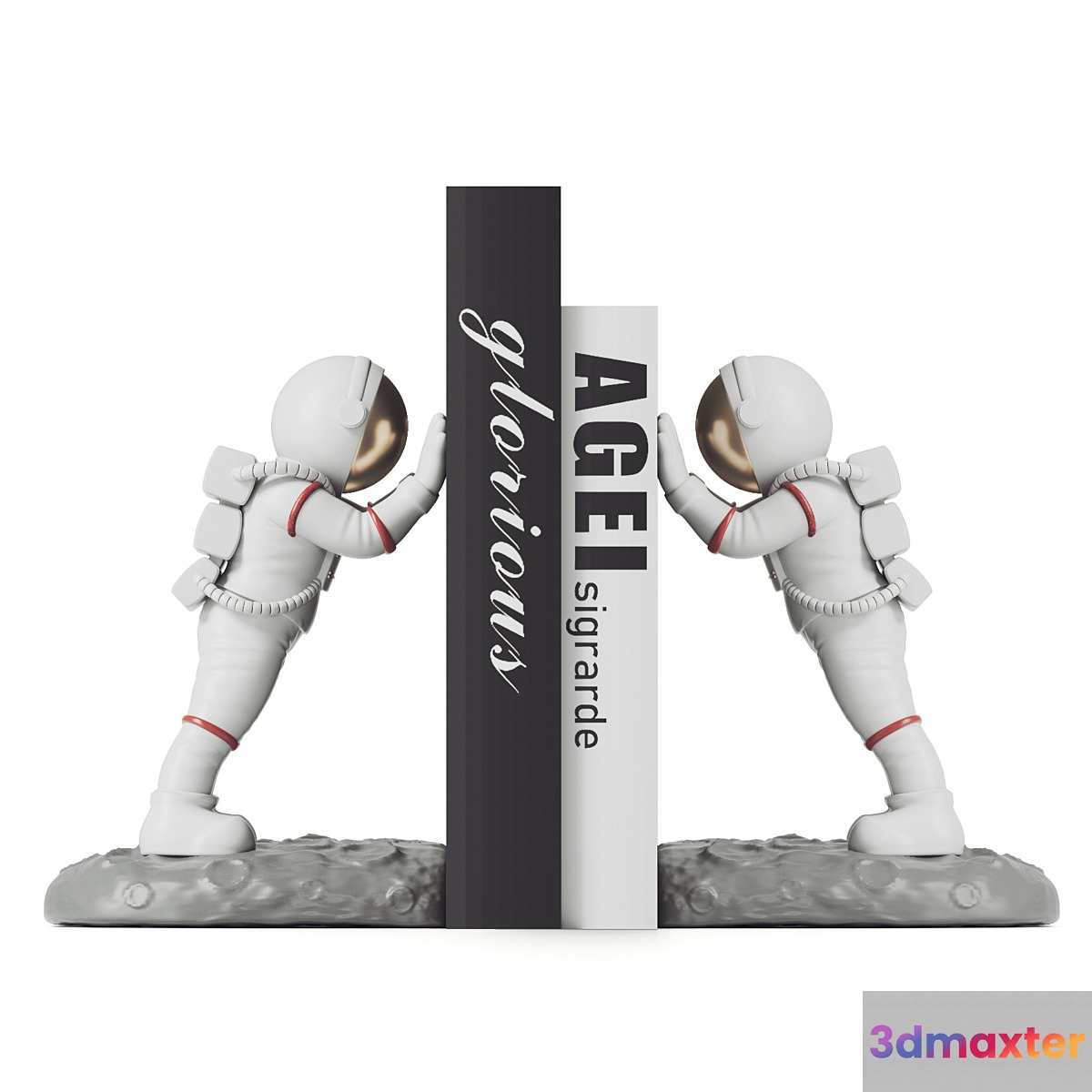 Astronaut Bookends
