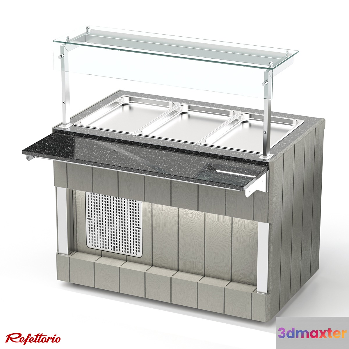 Refrigerated counter RC1 Capital (100) - No.2 3D Max