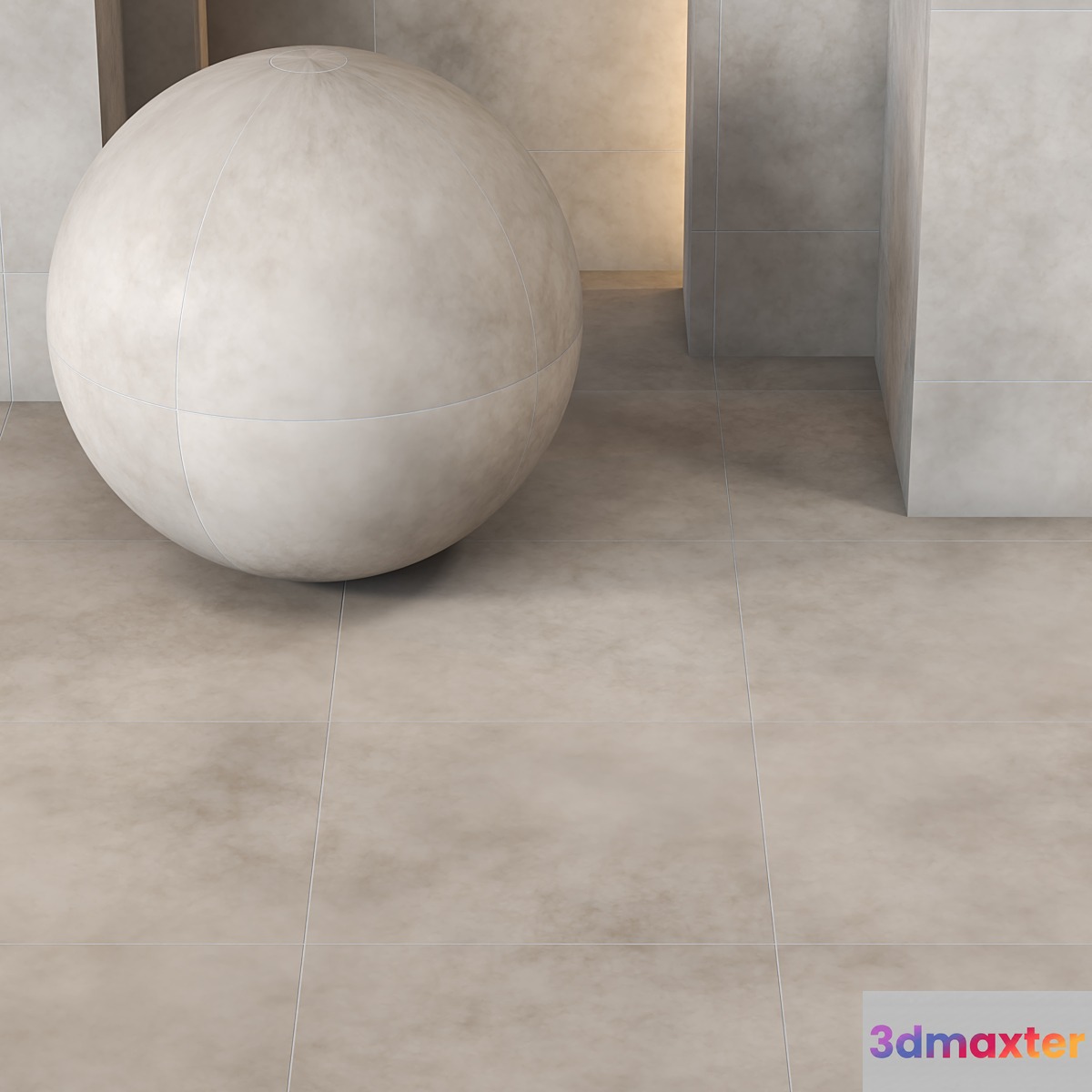 3 Ceramic Texture 4K ( 3 Color ) Seamless - Tileable 3D Max