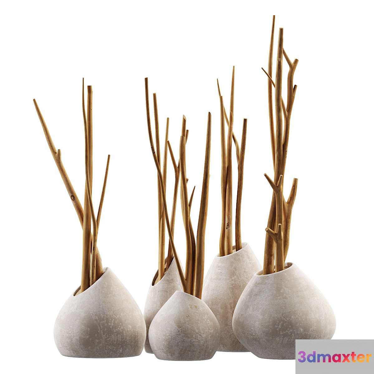 Branch slice vase n3 - No.2