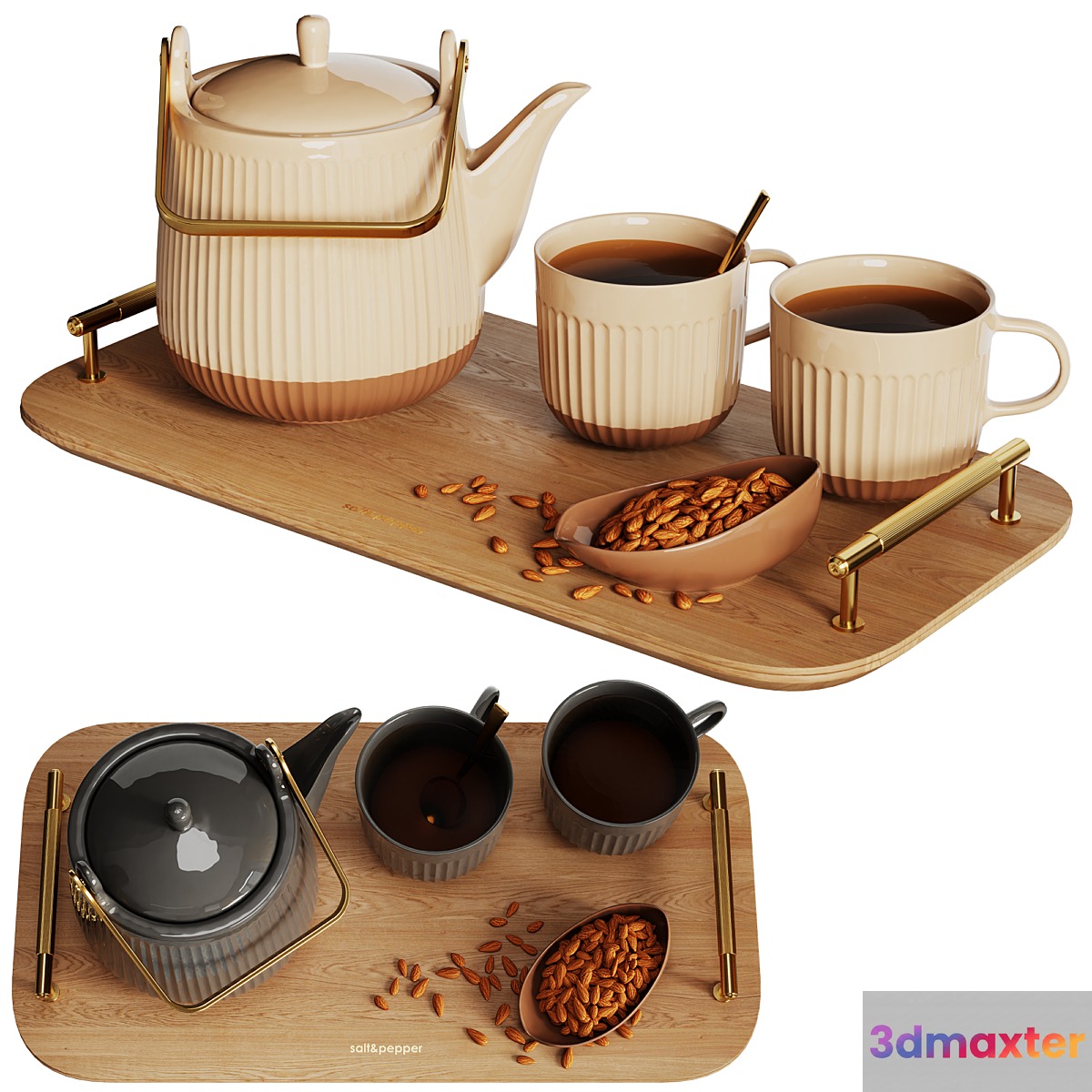 Salt&Pepper decor set