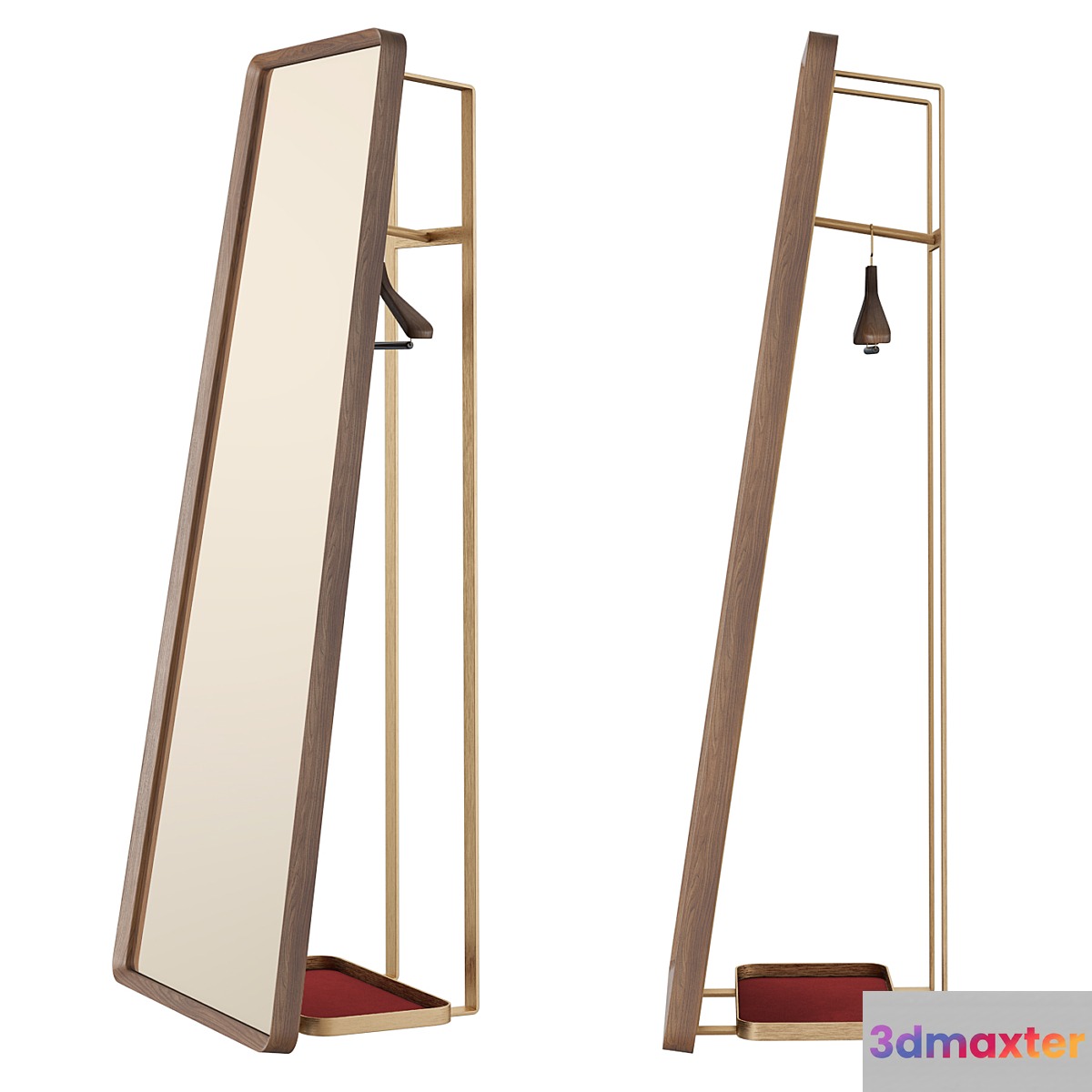 Ulivi Salotti Marion Large Mirror 3D Max