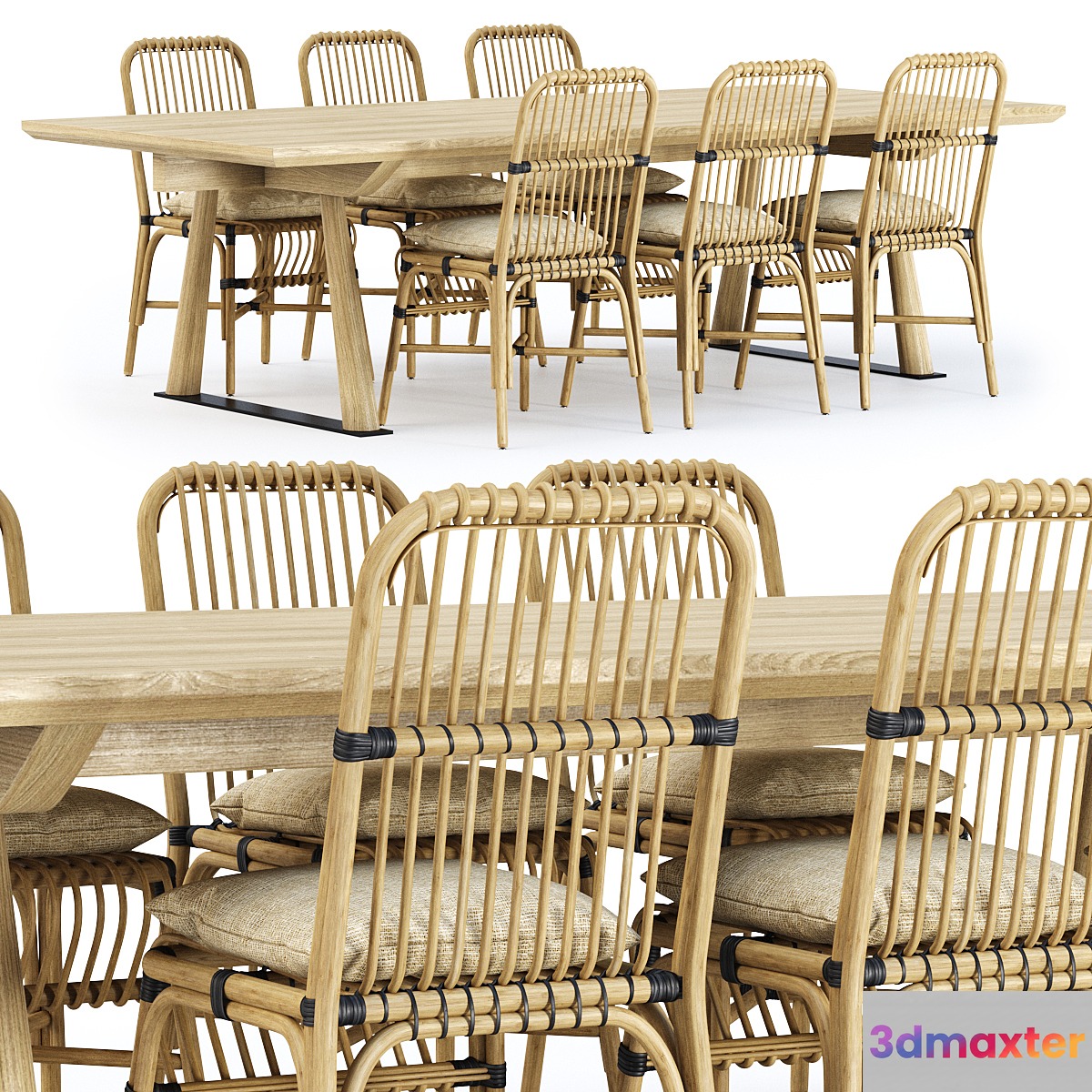 Outdoor garden furniture set_v03 _ Garden furniture set - No.2