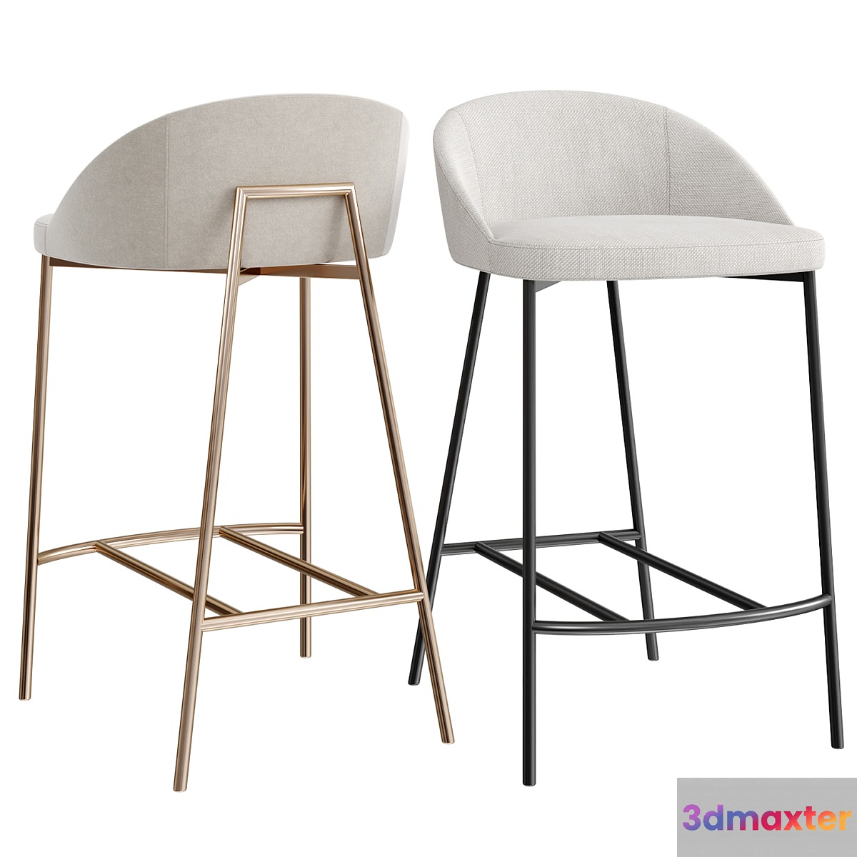 Soco Counter Stool Charcoal - No.2