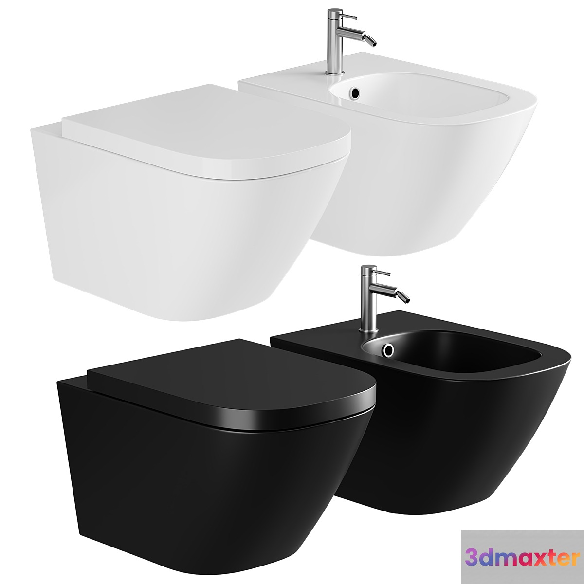 Toilet Roca The Gap 34647L000 hanging without seat