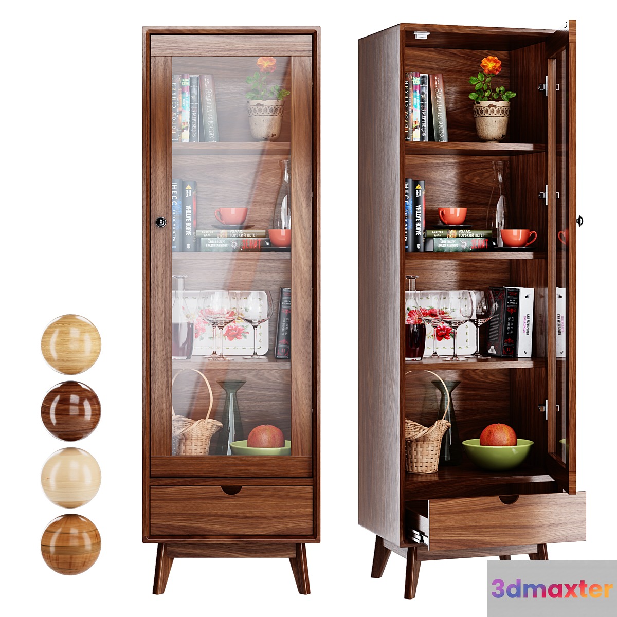 Sideboard with one front 3D Max