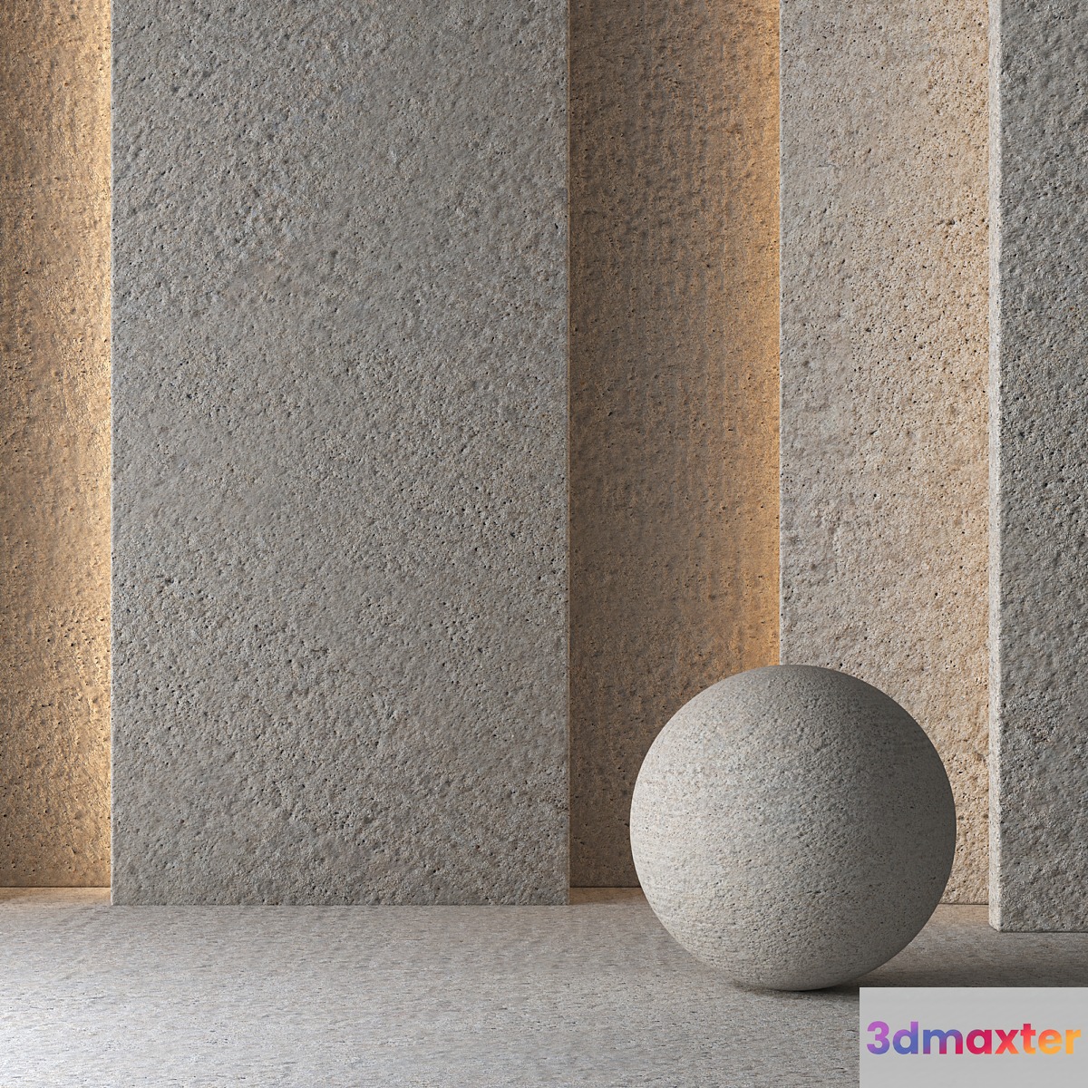 Concrete Material 8K (Seamless - Tileable) No 39