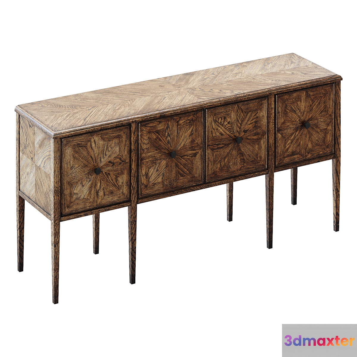 Theodore Alexander - NOVA FOUR DOOR RECTANGULAR CREDENZA