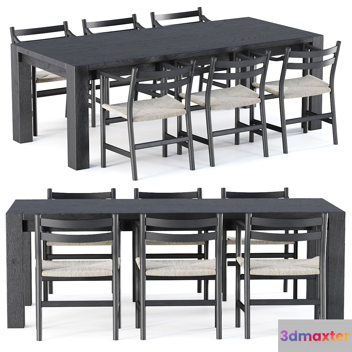 Carl Hansen furniture set_v17 _ Garden furniture set - No.2