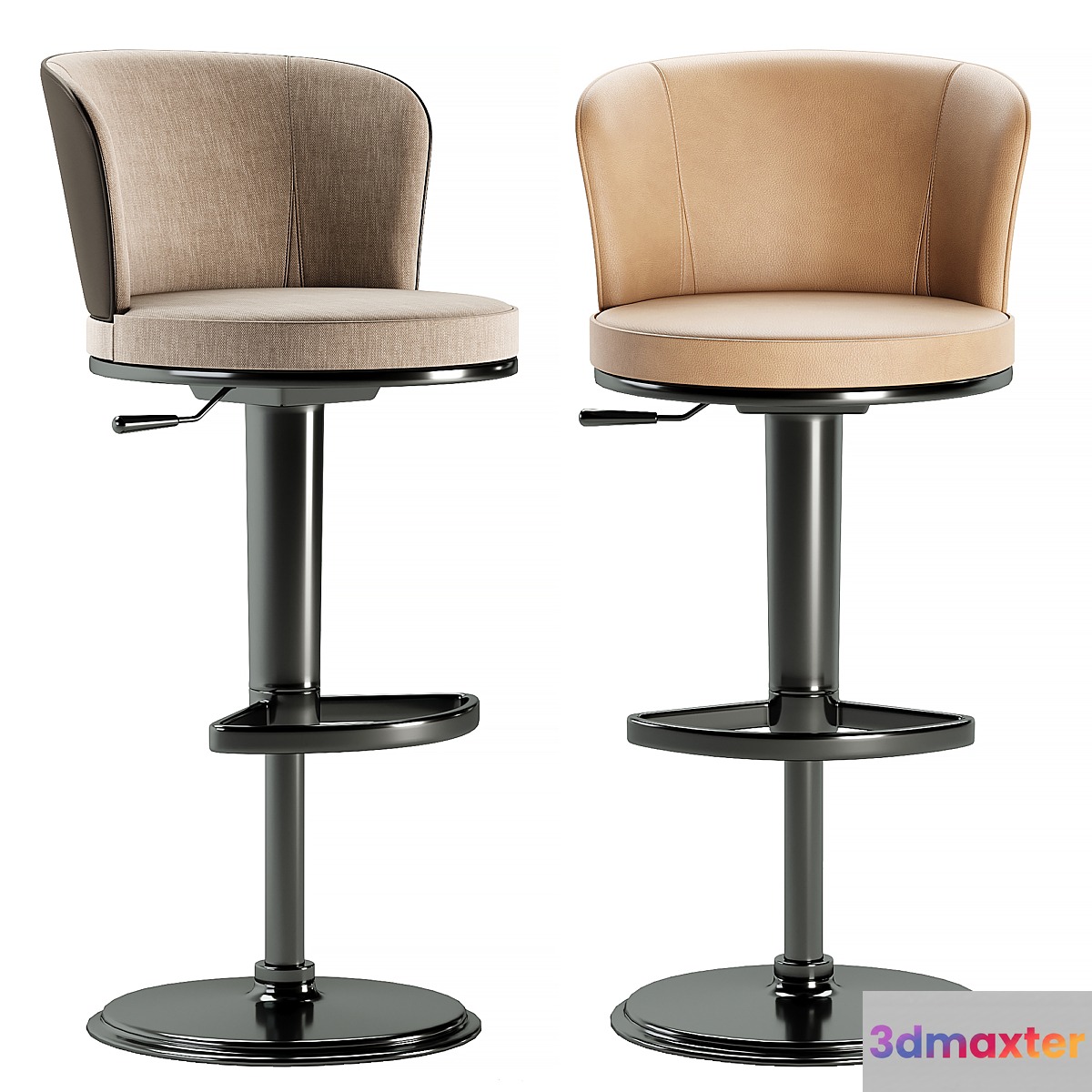 Giorgetti bar stool Ode 3D Max