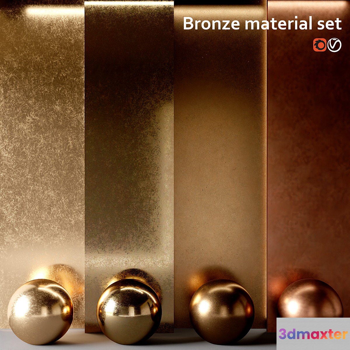 Material set Bronze - No.2