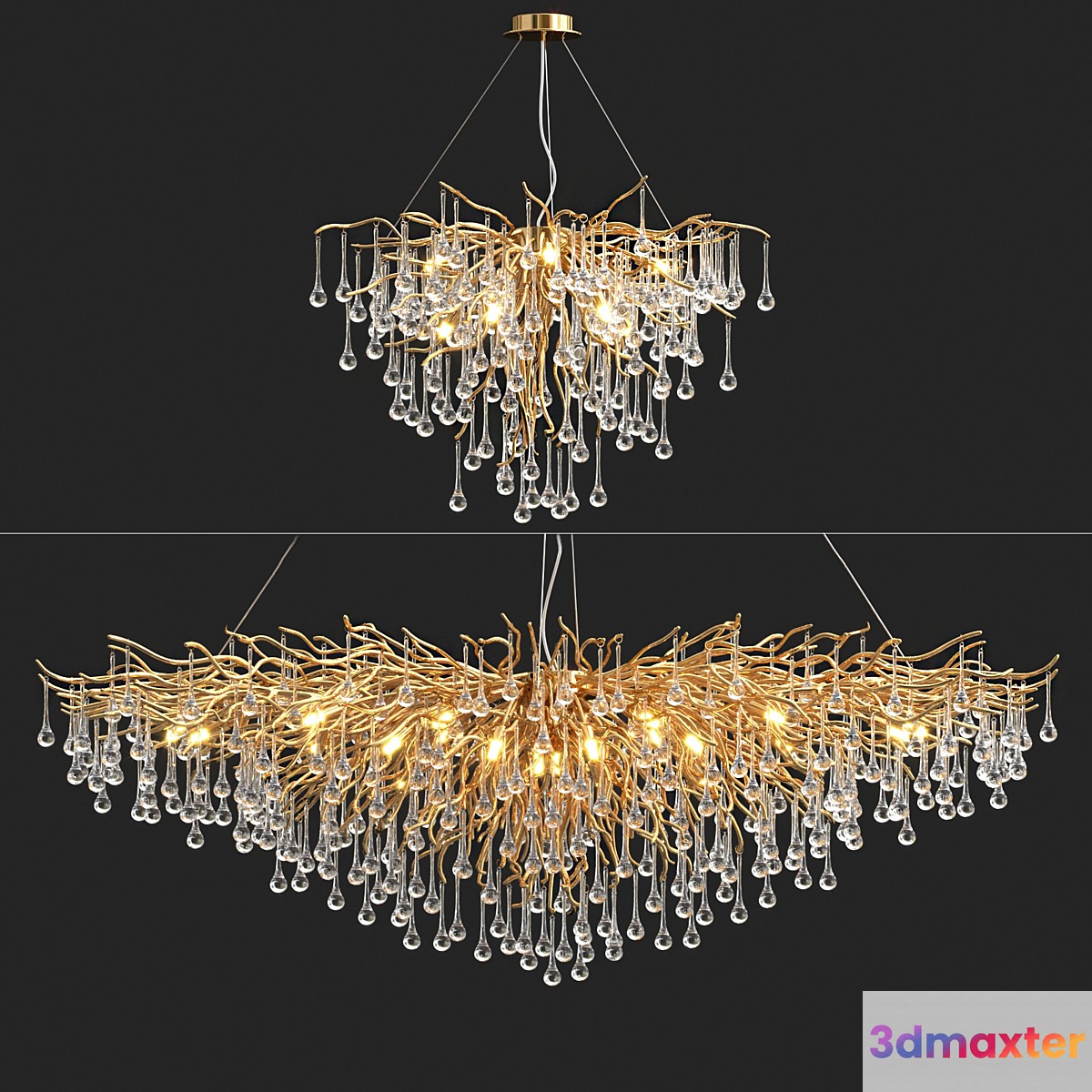 Marian chandeliers collections 3D Max