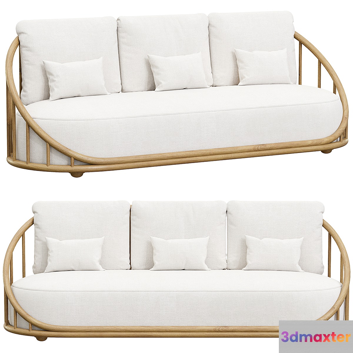 Cask Sofa 3D Max