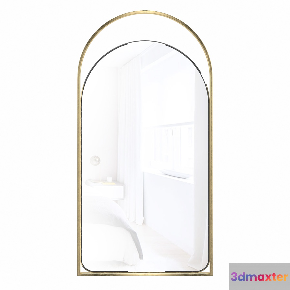 Mirror in the form of an arch Kailin 3D Max