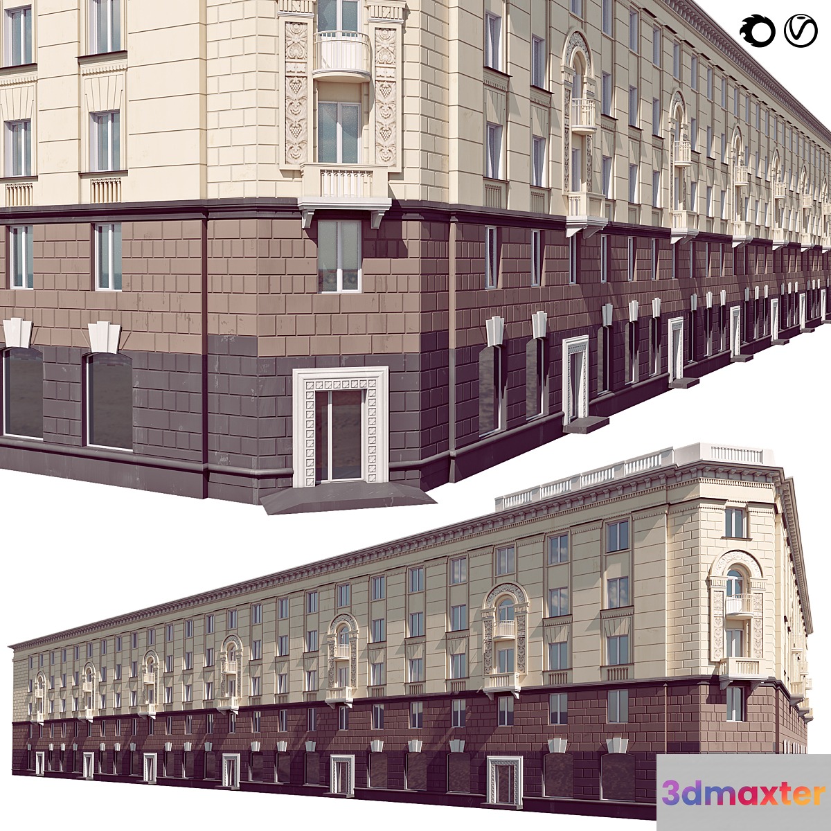 city building 8 3D Max