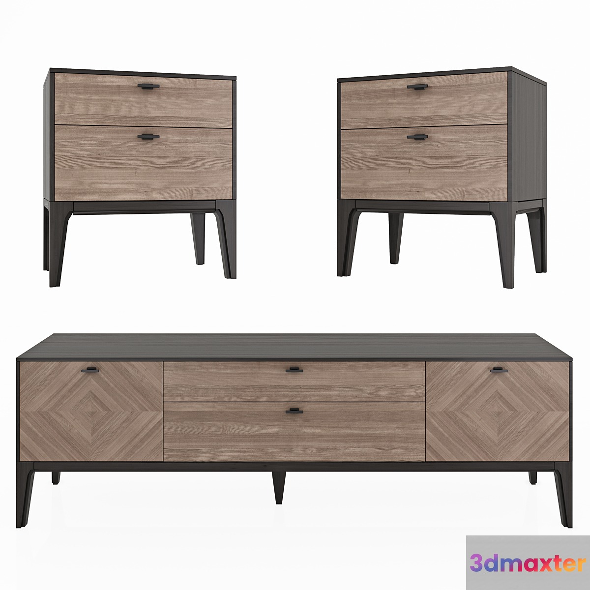 Dantone Home Verona chest set 3D Max