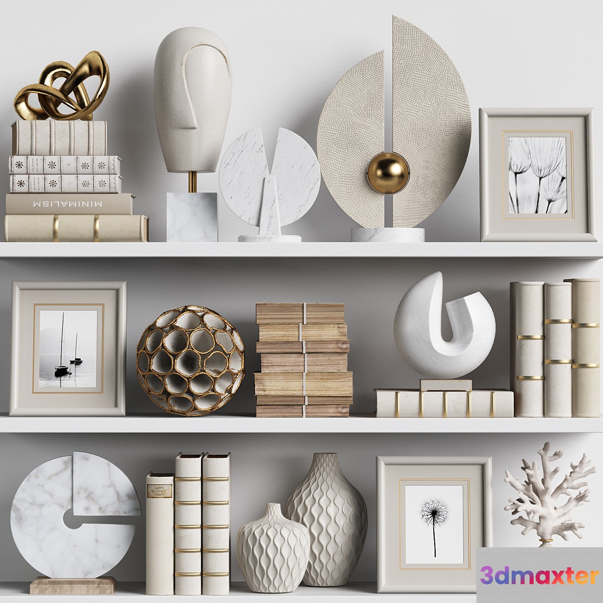 Decor Set 140 3D Max