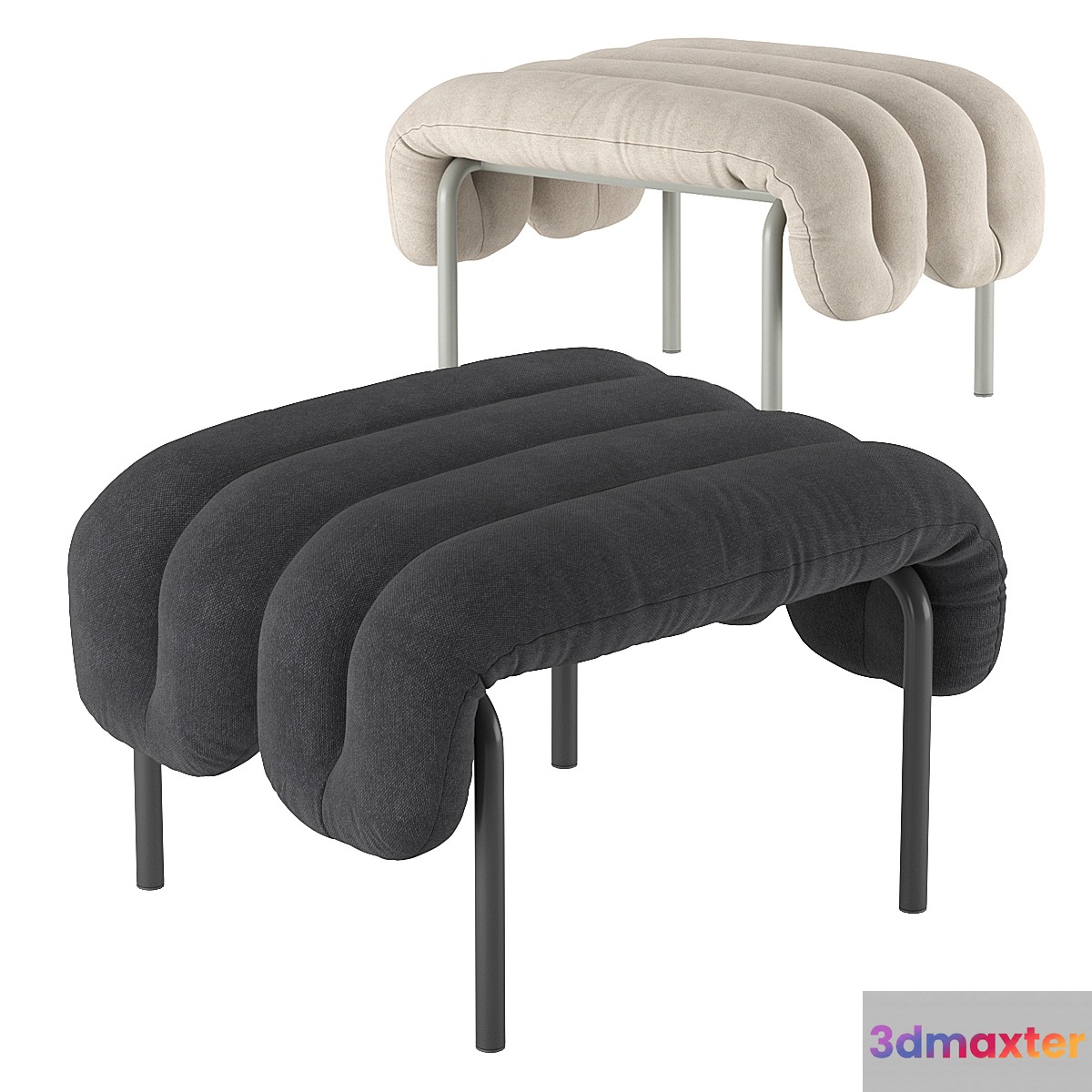 Hem. Puffy Ottoman.