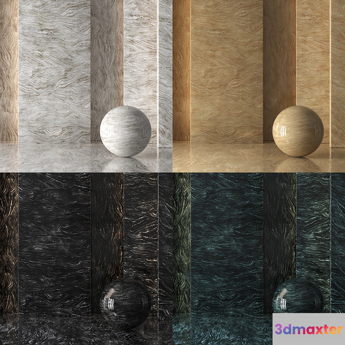 4 Marble 8K (Seamless - Tileable) DrCG No 80