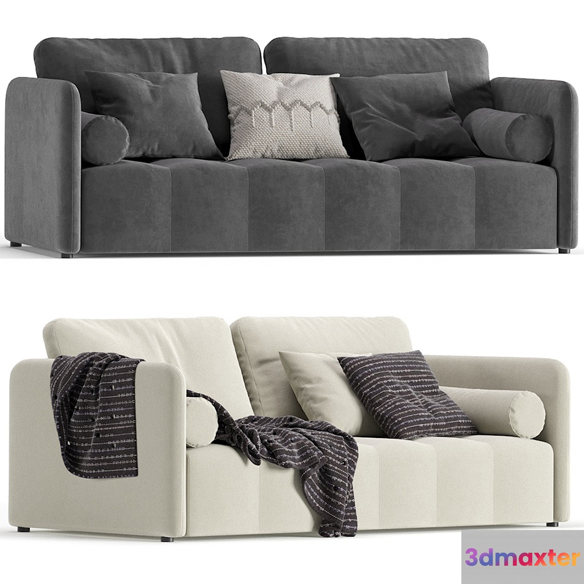 Brent Velvet Light Sofa _ Brent Velvet Light